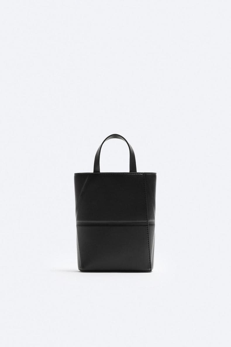 トートバックメンズ シンプル本革コンパクトトート
