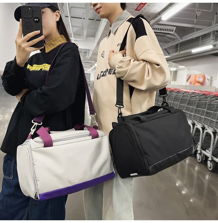 トートバックメンズ トラベル多機能ショルダーボストンバッグ