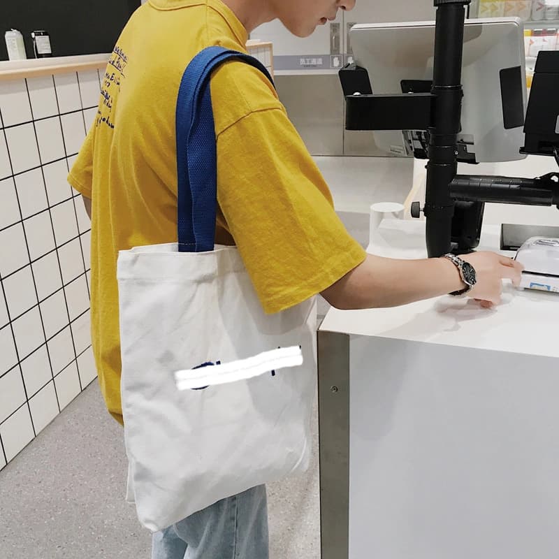 トートバックメンズ シンプル機能性キャンバストート