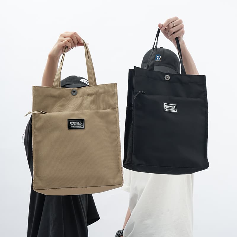 トートバックメンズ シンプル機能性キャンバストート