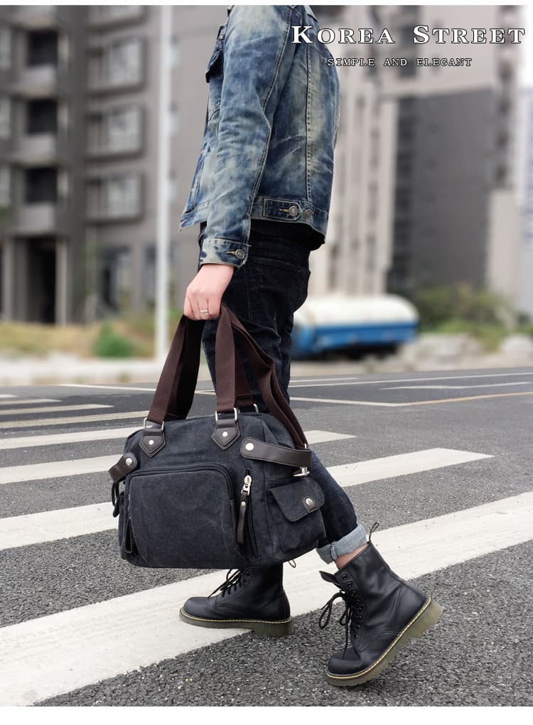 トートバックメンズ メンズ キャンバス トートバッグ アウトドア
