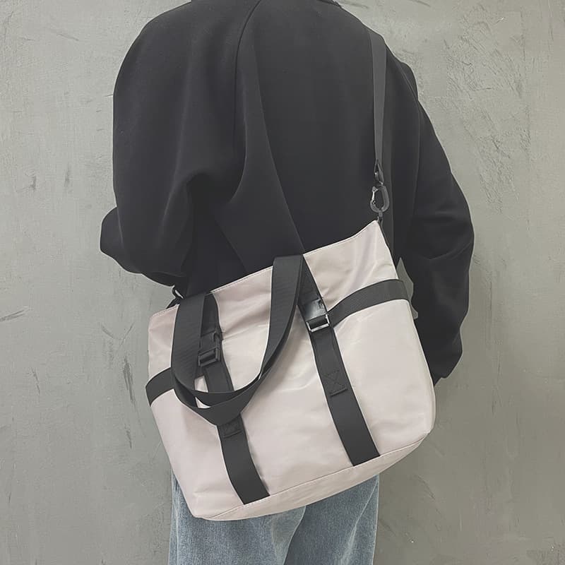 トートバックメンズ シンプル機能性トートバッグ