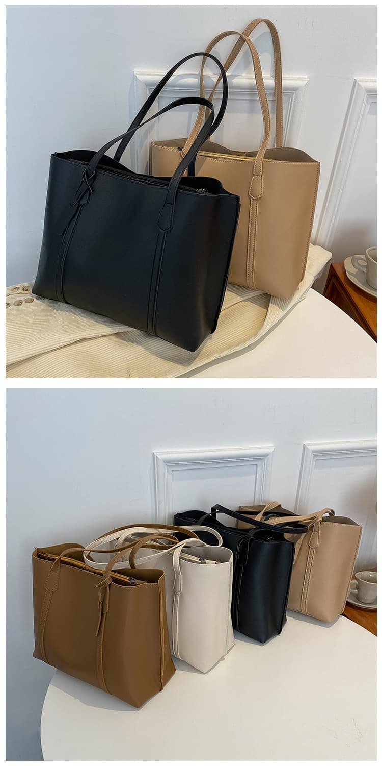 トートバックメンズ 上品シンプル高級トートバッグ