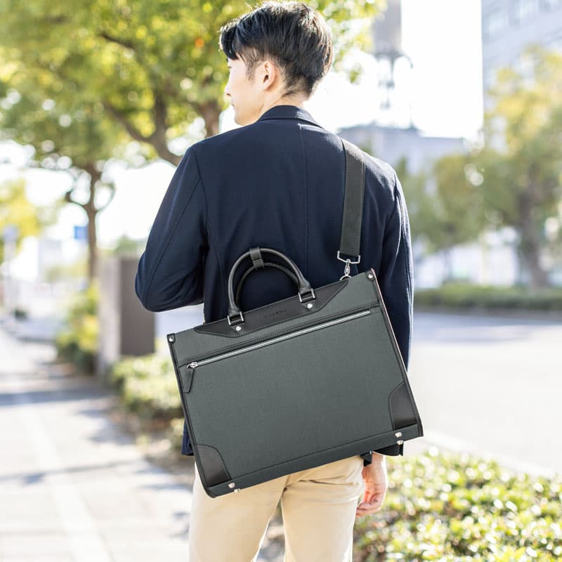 トートバックメンズ 軽量ビジネス仕様 多機能トートバッグ