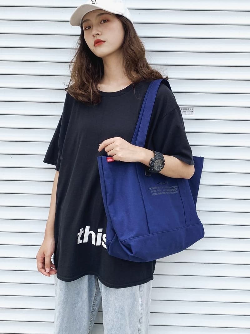 トートバックメンズ シンプル大容量キャンバストート