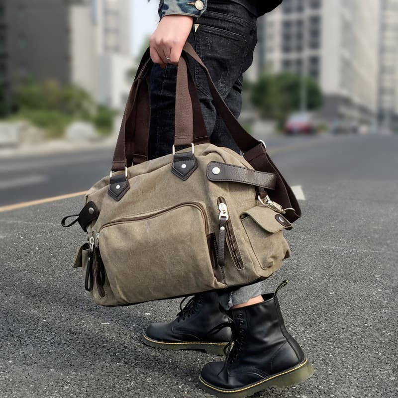 トートバックメンズ メンズ キャンバス トートバッグ アウトドア