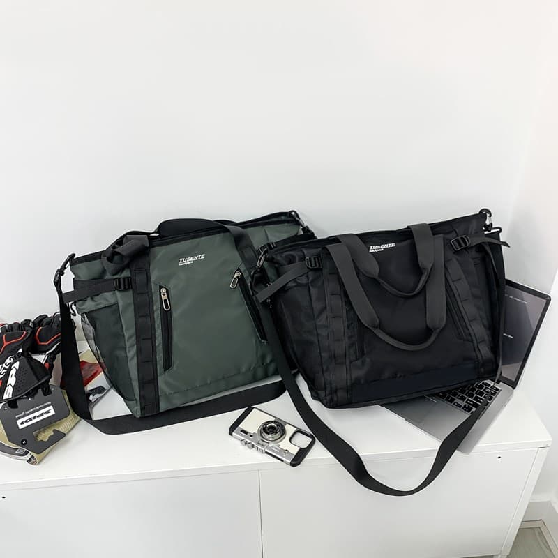 トートバックメンズ 高機能大容量ポケットトートバッグ