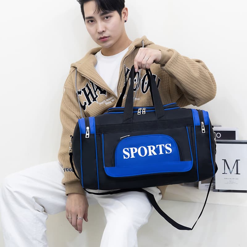 トートバックメンズ スポーツジム用 斜めがけ旅行バッグ