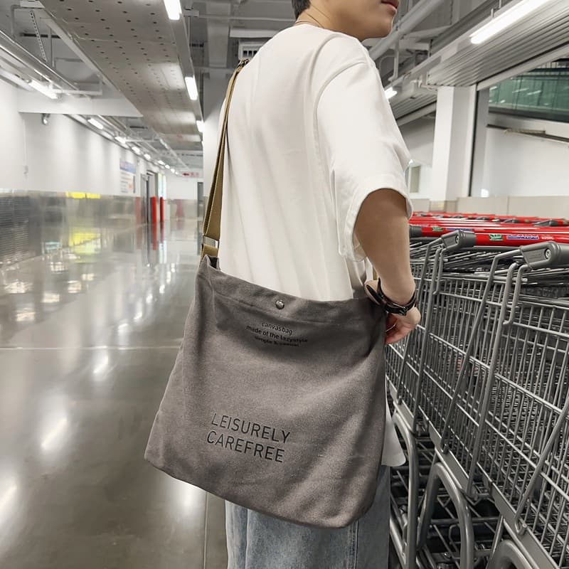 トートバックメンズ カジュアル キャンバス トートバッグ
