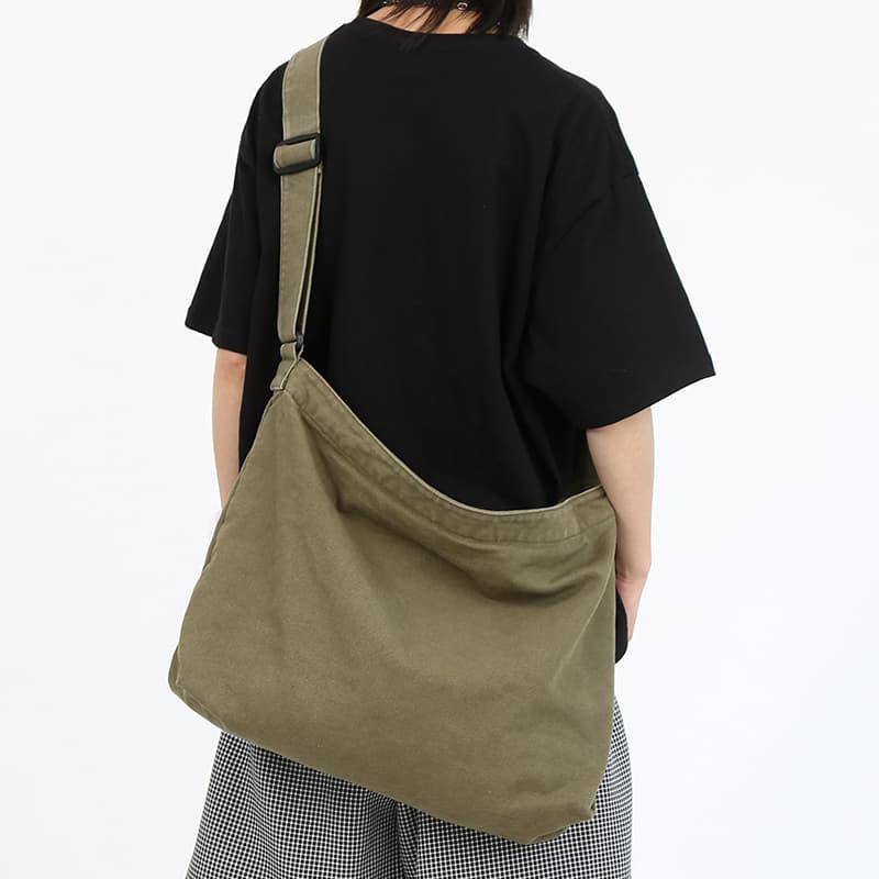 トートバックメンズ 肩掛けキャンバス斜めがけバッグ