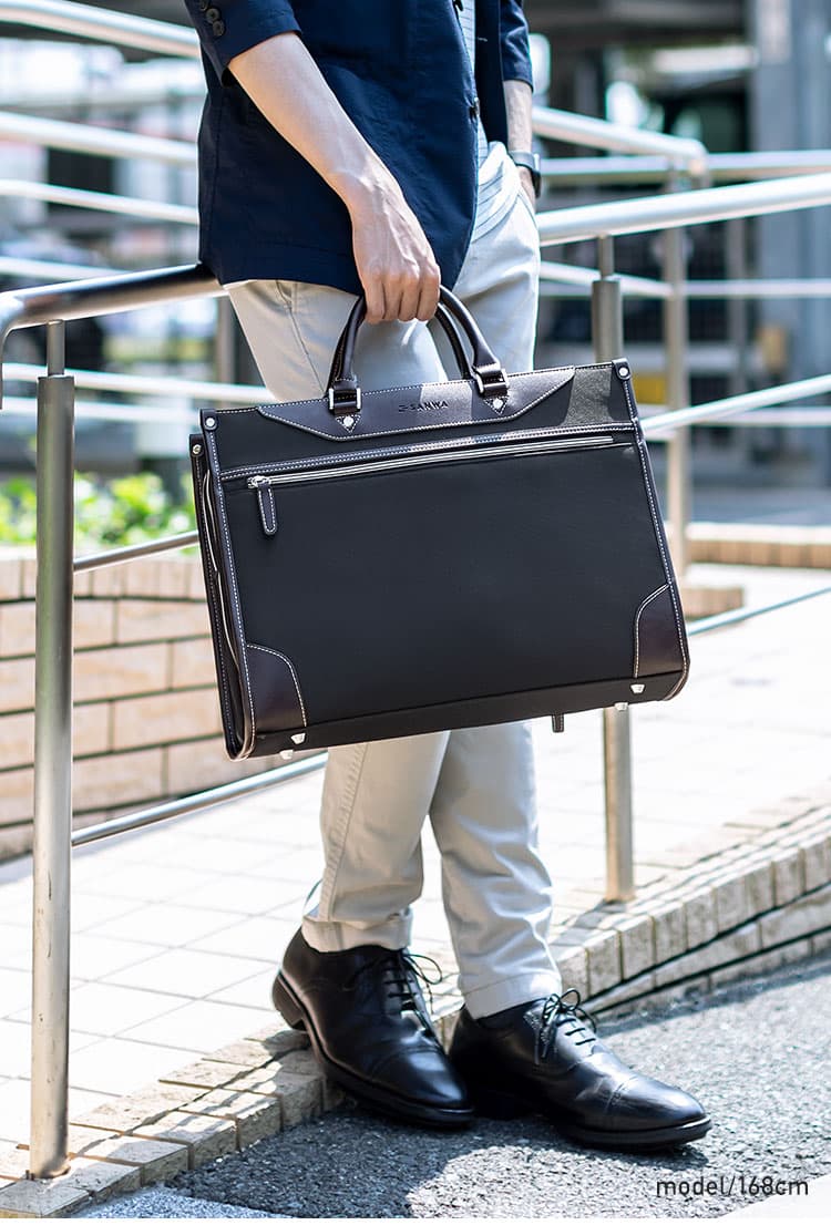 トートバックメンズ 軽量ビジネス仕様 多機能トートバッグ