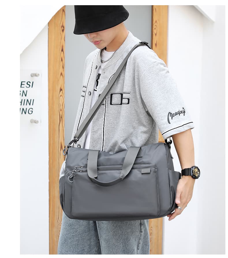 トートバックメンズ シンプル多機能トートバッグ