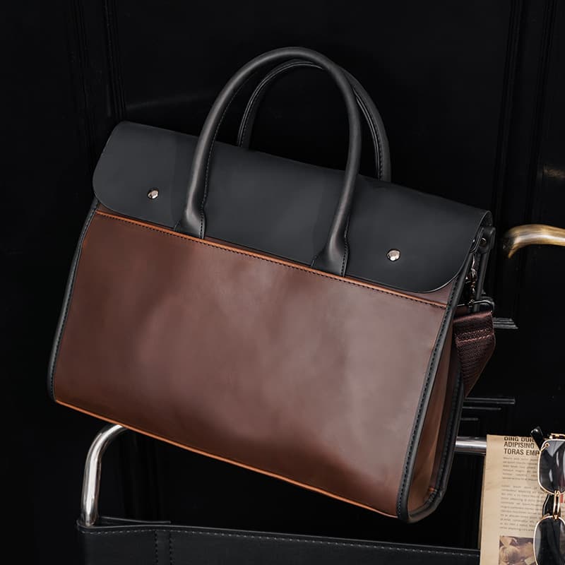 トートバックメンズ 高級牛革ビジネストートバッグ