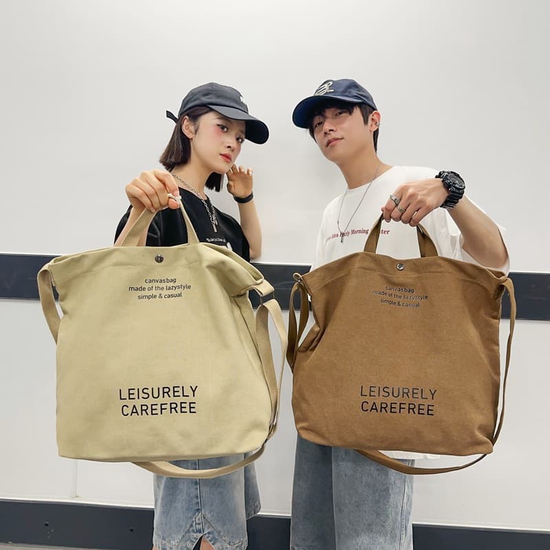 トートバックメンズ カジュアル キャンバス トートバッグ