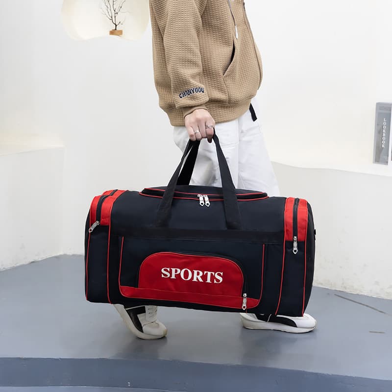 トートバックメンズ スポーツジム用 斜めがけ旅行バッグ