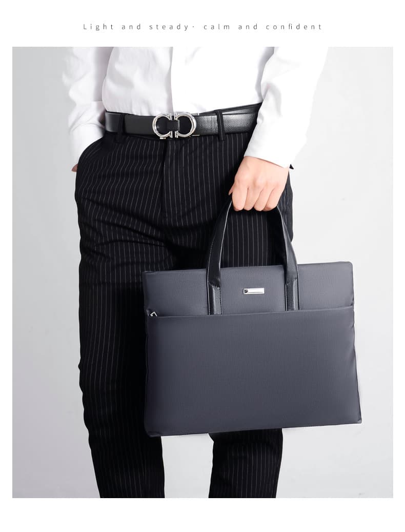 トートバックメンズ 上質シンプルビジネストート